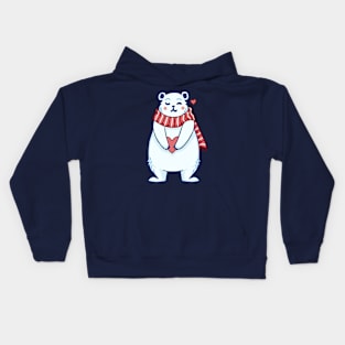 Christmas Bear Kids Hoodie